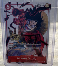 Namco One Piece CCG Monkey.D.Luffy ST01-012 Rush 6000 Power 5 Cost