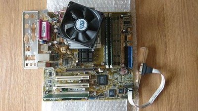 ASUS P4SP-MX SE AGP LGA 478 Intel Celeron 512MB RAM - Bundle