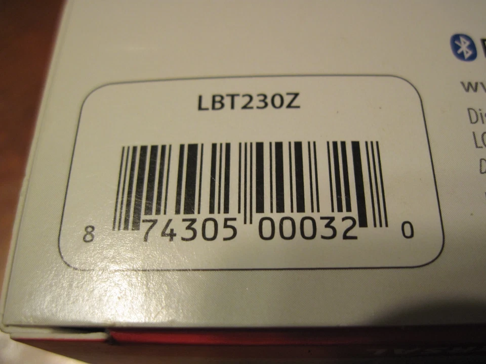 LG HBM-230 Black Ear Hook Headset Universal Bluetooth NEW in SEALED BOX - Image 4 of 4