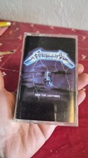 Metallica Ride the Lightning Cassette Metal Elektra/Asylum 1984 60396-4