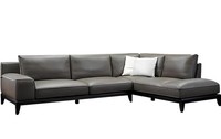 Sofa L-Form Eck Sofas Wohnlandschaft Couch Sitz Polster Ecke Garnitur Leder Neu