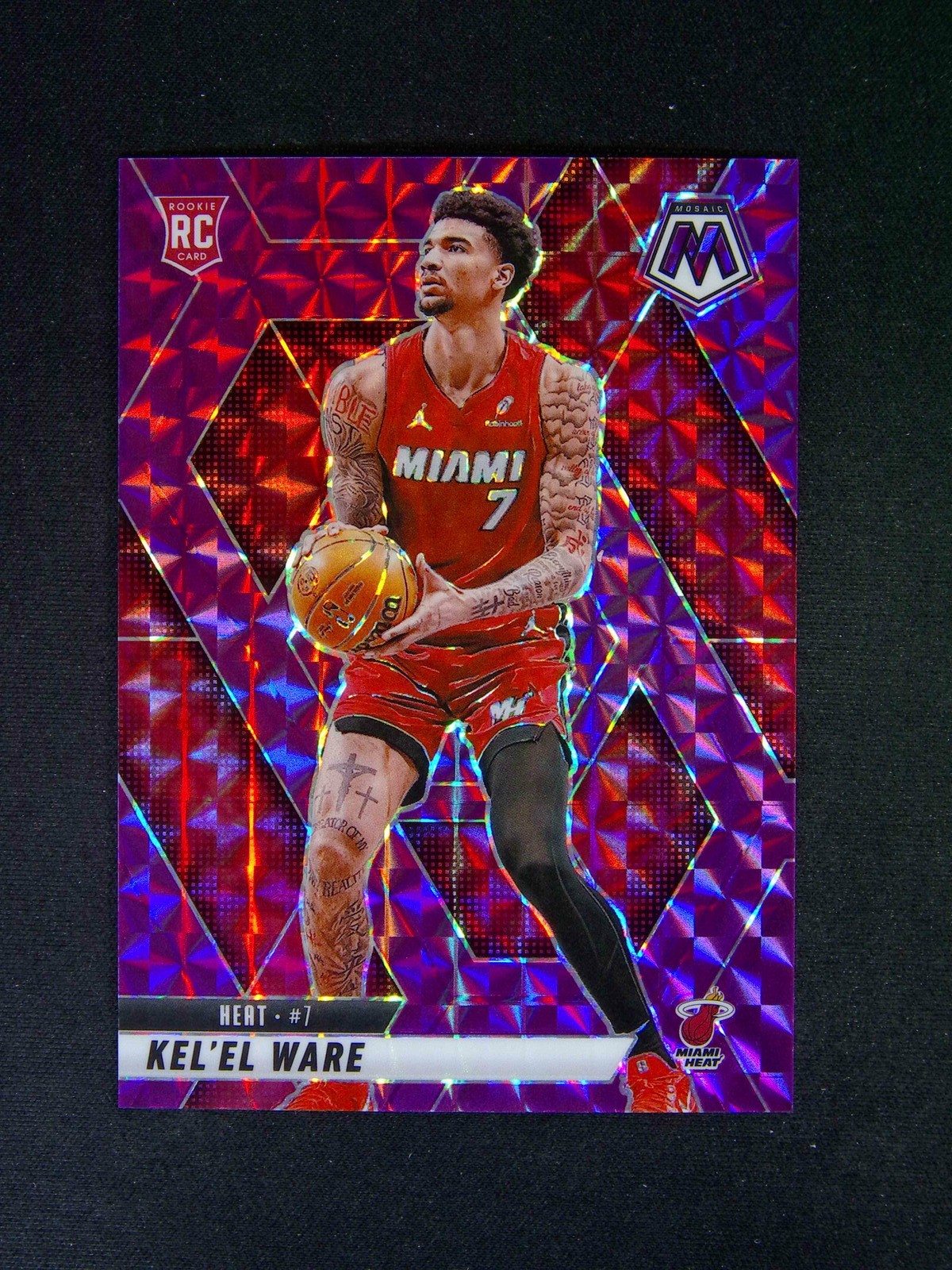 2024-25 Panini Mosaic Kel'el Ware #232 RC Pueple /99