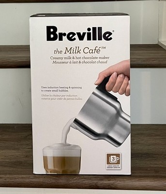 Breville Milk Cafe Creamy Milk & Hot  Choc Maker BMF600XL Stainless Steel NEW
