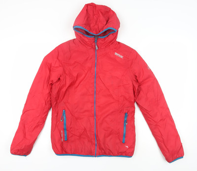 Regatta Women's Red Size 12 Puffer Jacket with Hood