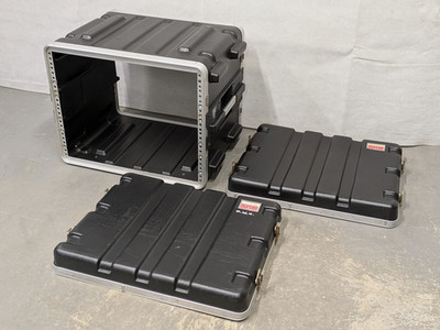 19'' 8 HE Doppelende SKB Rackmontage Transport Flug Aufbewahrung Koffer Box