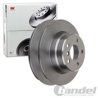 2X NK Bremsscheiben 324Mm Voll Hinten Passend FÜR BMW X5 | 201548