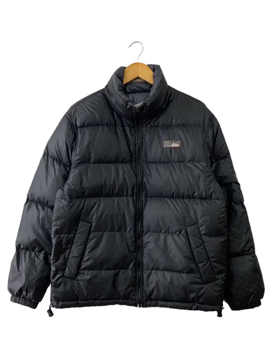 FIRST DOWN 90s Reversible Down Jacket, Size L, Po… - image 1
