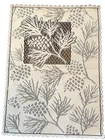 Heritage Lace Woodland Pinecone Lace Placemats White 14"x20"  Set of 4