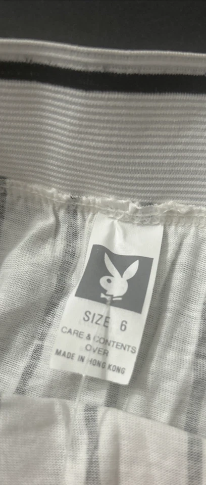 BRAGAS BIKINI TANGA ALGODÓN RAYAS VINTAGE ~TALLA 6~ NUEVAS CON ETIQUETAS Foto 3 de 4