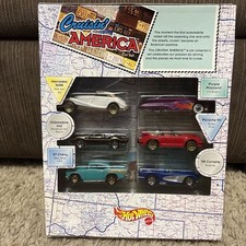 Hot Wheels Cruisin America Target Set 1996 - 911 57 Chevy 58 Corvette 442 540k Hot Wheels Cruisin America Target Set 1996 - 911 57 Chevy 58 Corvette 442 540k