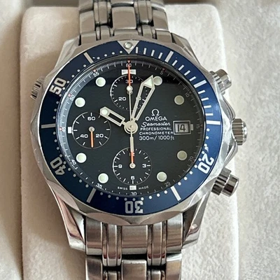 OMEGA Seamaster Chronograph 41.5mm Blue 2599.80.00 - Image 1 of 4