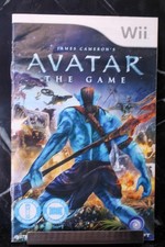 NO GAME- Avatar: The Game Authentic Instruction Book Manual NINTENDO WII