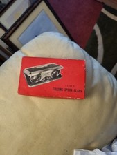 Vintage Angel 2.5x25 Opera Glasses – Foldable Pocket Binoculars with Box
