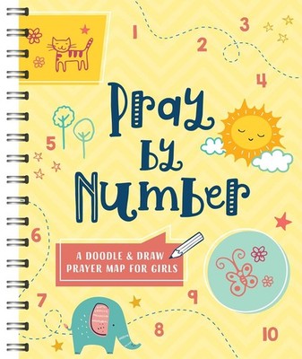 Pray by Number (Girls): A Doodle and Draw Prayer Map for Girls (Faith Maps) - Co