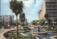 Alba Adriatica Fontana Brunnen Palmen