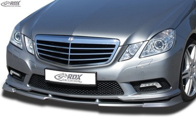 RDX Frontspoilerlippe VARIO-X für MERCEDES E-Klasse W212 AMG-Styling 2009-2013 (