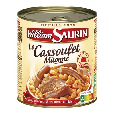 William Saurin Cassoulet 840g Authentic French Bean Stew