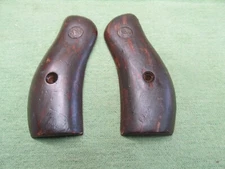 NEF New England Firearms Wood Magna Style Revolver Grips - Round Butt -No Screws