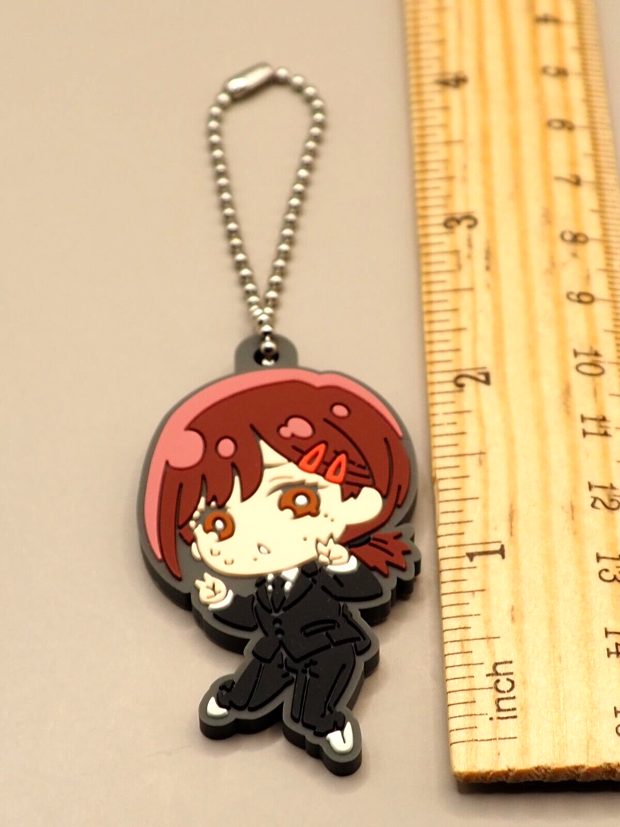 Man グッズ Kobeni Higashiyama Chainsaw Man Rubber Keychain Japan Anime V352