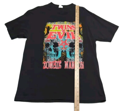 2018\" TWINS OF EVIL \" ツアー バンド Tシャツ Melvins, Boris, Mr Phylzzz 