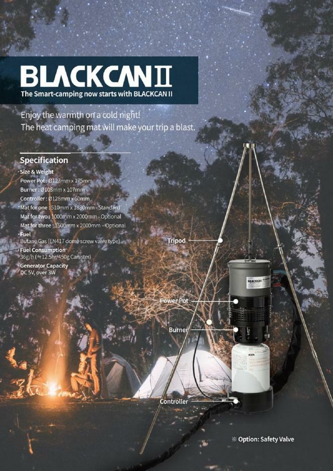 Brand New BLACKCAN Boiler Warm Water Mat System for Sleeping