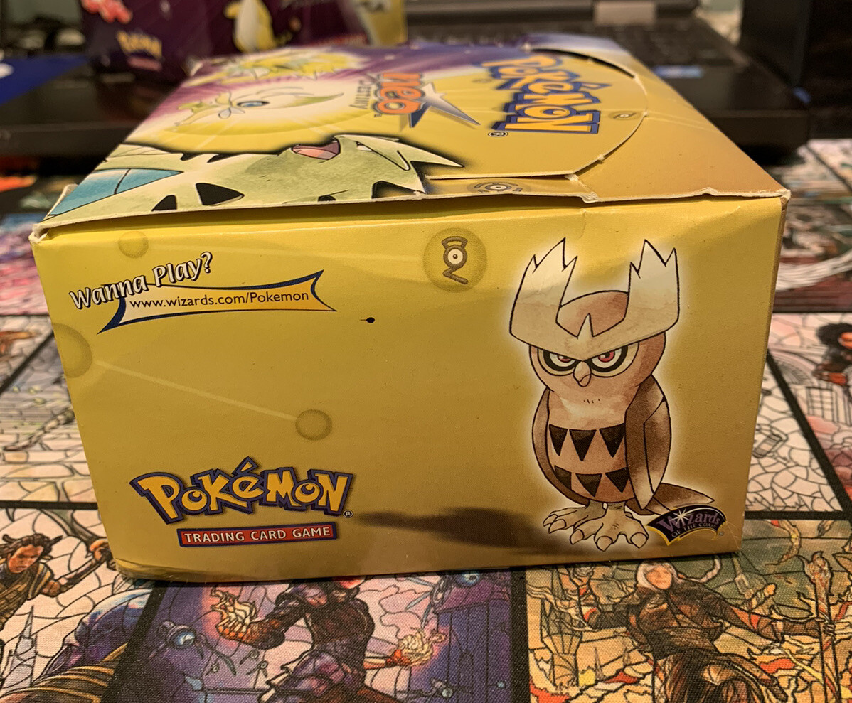 ポケモンカードゲーム pokemon NeoDestiny1st Editionbooster box Pokemon Neo Destiny EMPTY 1st Edition Booster Box Opened No