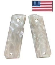 1911 CUSTOM G10 GRIPS  Pearl