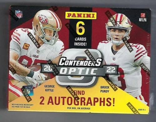 Panini 2022 Contenders Optic Football Hobby Box Brock Purdy RC 🔥 