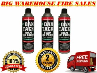 3 Dan Tack 2012 br/ professional quality foam & fabric spray glue adhesive Can 