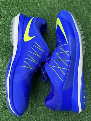 Nike Lunar Control Vapor Blue Green Golf Shoes Women's Size 9.5