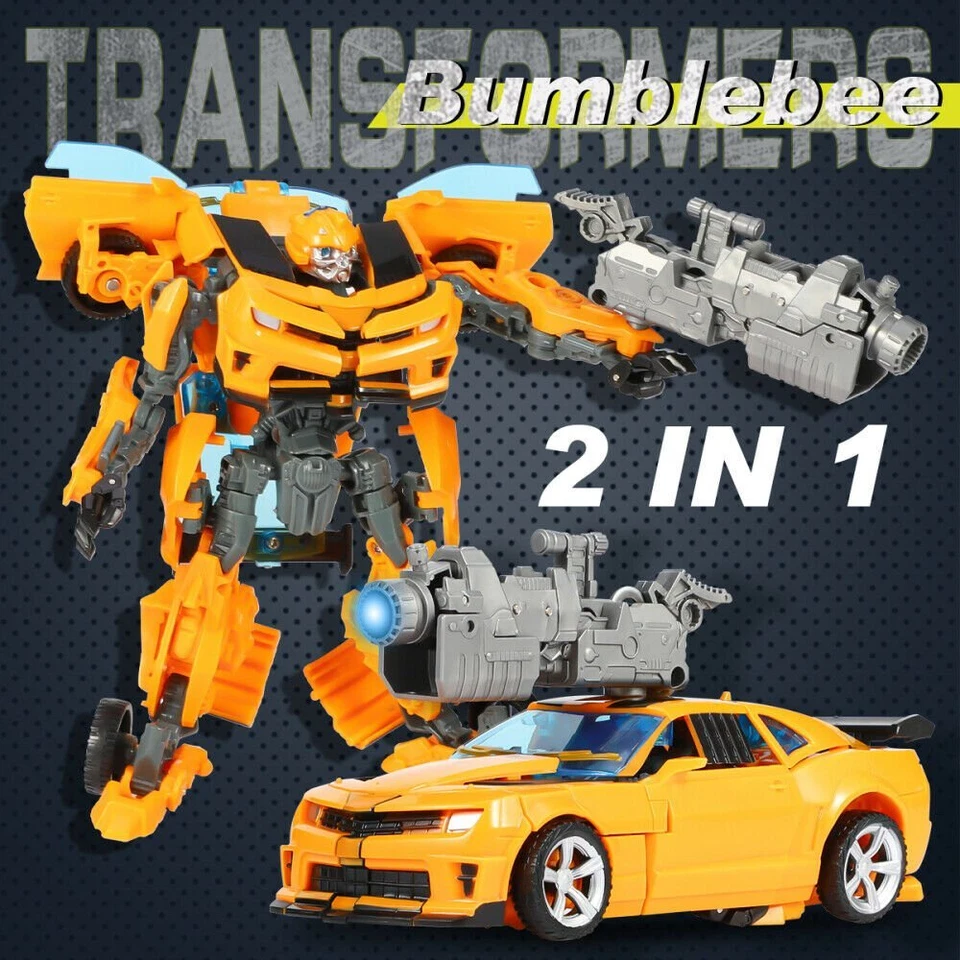 2025 Transformer Bumblebee Roboter Flim Figur Auto Actionsfigur Spielzeug Kinder - Bild 4 von 4