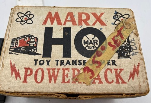 MARX POWER PACK No. 6049 60-WATT HO TRANSFORMER- TESTED - Picture 5 of 8