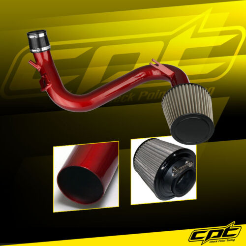 07-13 Mazdaspeed 3 Turbo 2.3L Red Cold Air Intake + Stainless Steel Filter - Picture 1 of 1