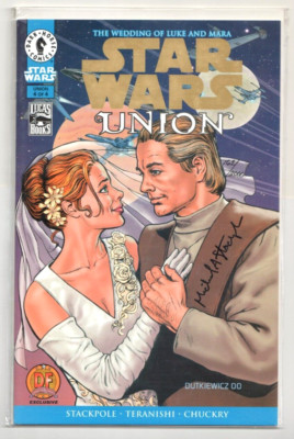 STAR WARS UNION #4 GOLD FOIL VARIANT SIGNED  DYNAMIC FORCES LTD EDITION