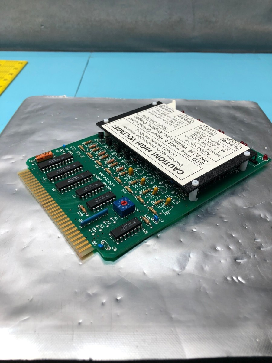【m】 VERSALOGIC VL-IPI-4 STD IP-X DIGITAL I/OVL PCB BOARD, 147363