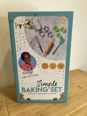 Kinder Backset 13 Teile Backformen für Kinder Nadiya Bake Off Neu in OVP