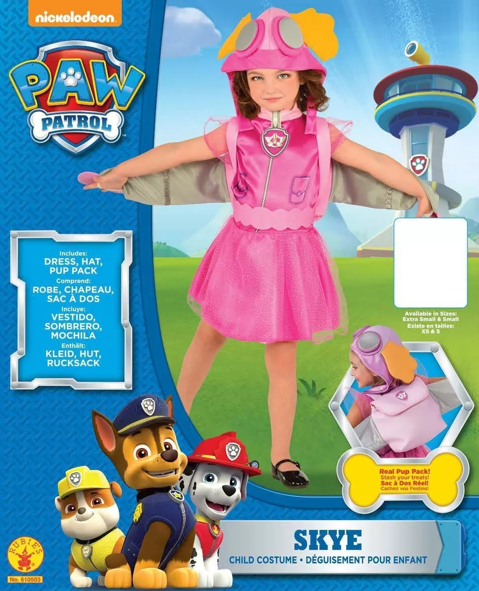 Costume Carnevale bambina Skye - Paw Patrol *05183 ufficiale rubies