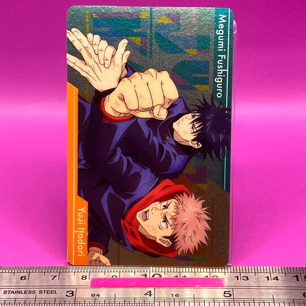 Megumi Fushiguro Yuji Itadori 30 Jujutsu Kaisen Sorcery Fight Card