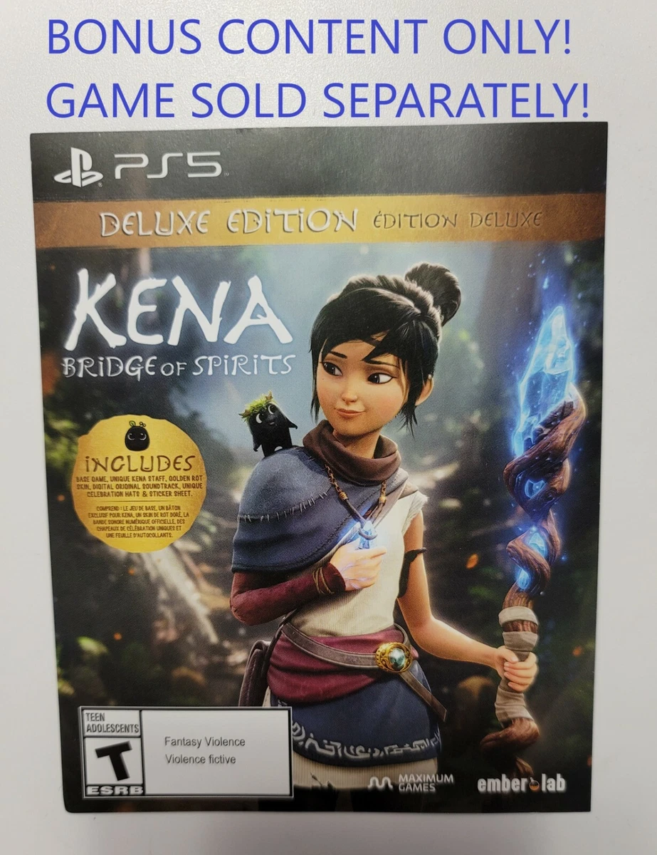 Kena Bridge Of Spirits Deluxe Edition Content + Celebration Hats PS5