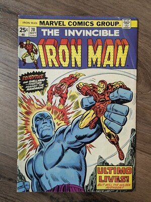 Invincible Iron Man #70 - Low Grade - 1974 Bronze Age - We Combine Shipping!