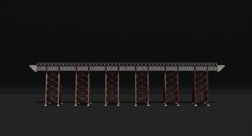 Bridge H0 scale trains viaduct of the Polvorilla Argentina File for 3D Printing - 第 2/23 張圖片