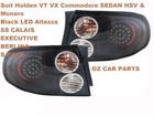 <!--F#f_0-->BLACK LED ALTEZZA TAIL LIGHTS PAIR NEW FOR VT SS EXECUTIVE CALAIS BERLINA S PACK<!--F/-->