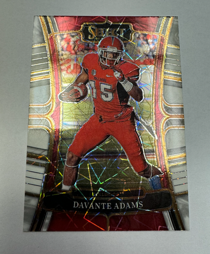 2023 Panini Select Draft Picks Davante Adams White Lazer Prizm #53 - Picture 1 of 2