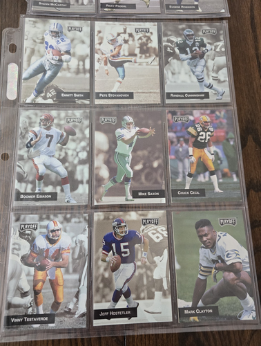 1993 Playoff NFL Football 1-315 Cards Almost Complete SET Tekchrome NEW READ - Picture 15 of 24