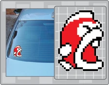 BIG BERTHA Vinyl Decal #1 Car Truck Window Super Mario Bros. Sprite Sticker