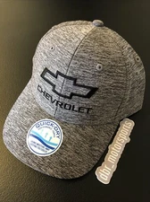 NEW! CHEVROLET QUICK-DRY Officially Licensed Gray Snapback Hat