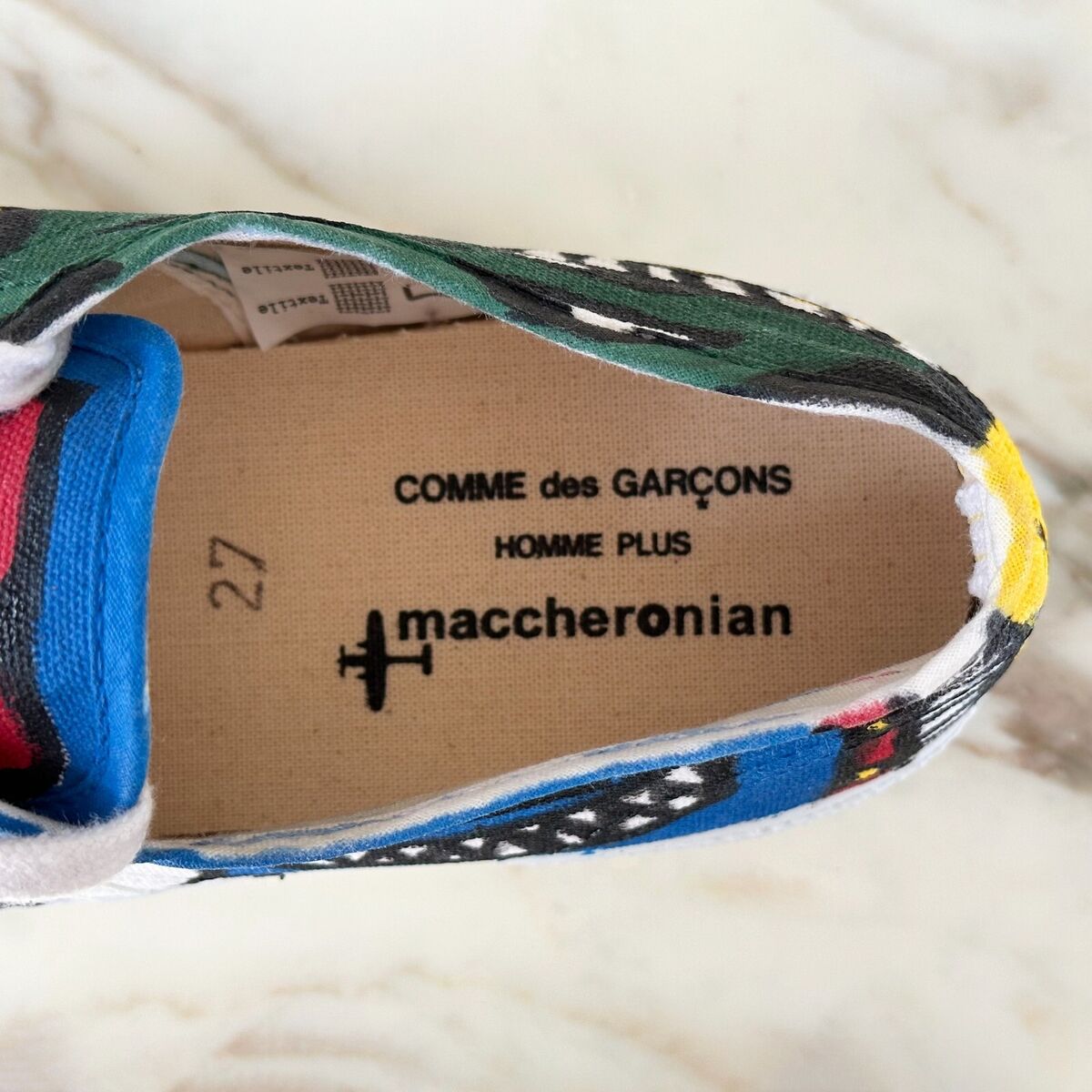 COMME des GARCONS HOMME PLUS Sneakers Hand-Painted COMME des GARCONS HOMME PLUS Sneakers Hand-Painted