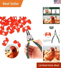 Complete Chicken Protection Set: 61 Pinless Peepers & Assisted Application Tool