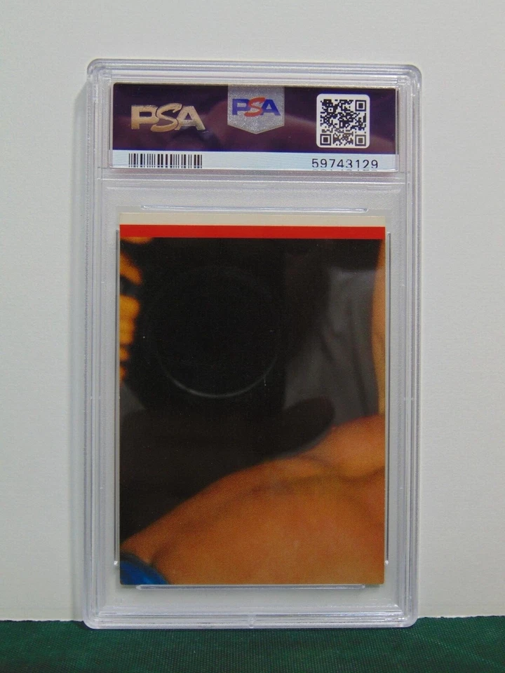 1985 Topps WWF Wrestling Card #4 Jesse Ventura Sticker Graded PSA 6 EX-MT BODY - Image 2 of 2