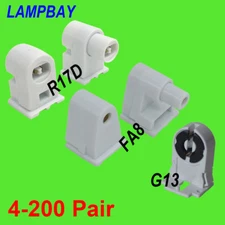Lamp Holder FA8 R17D (HO) G13 LED Tube Light Socket T8 T12 Fluorescent Bulb Base